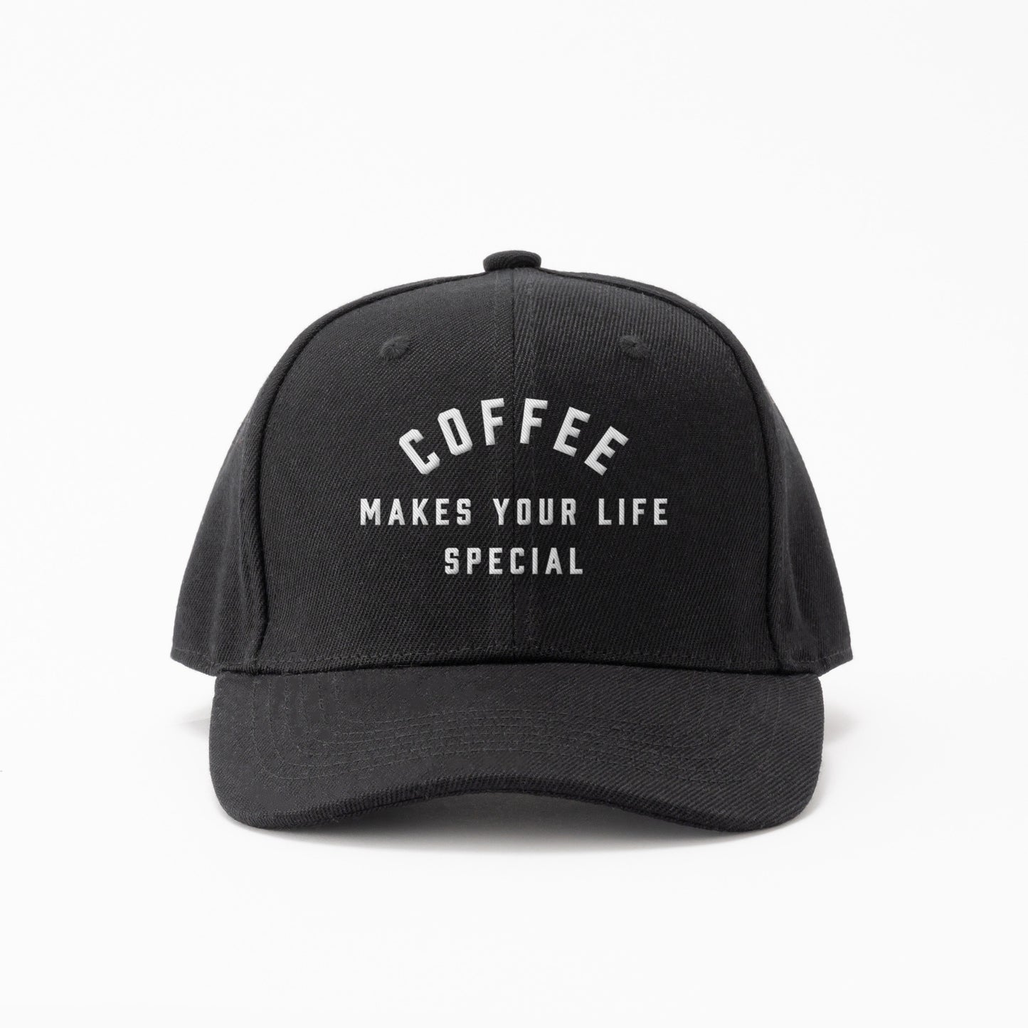 COFFEE MAKES YOUR LIFE SPECIAL キャップ black image