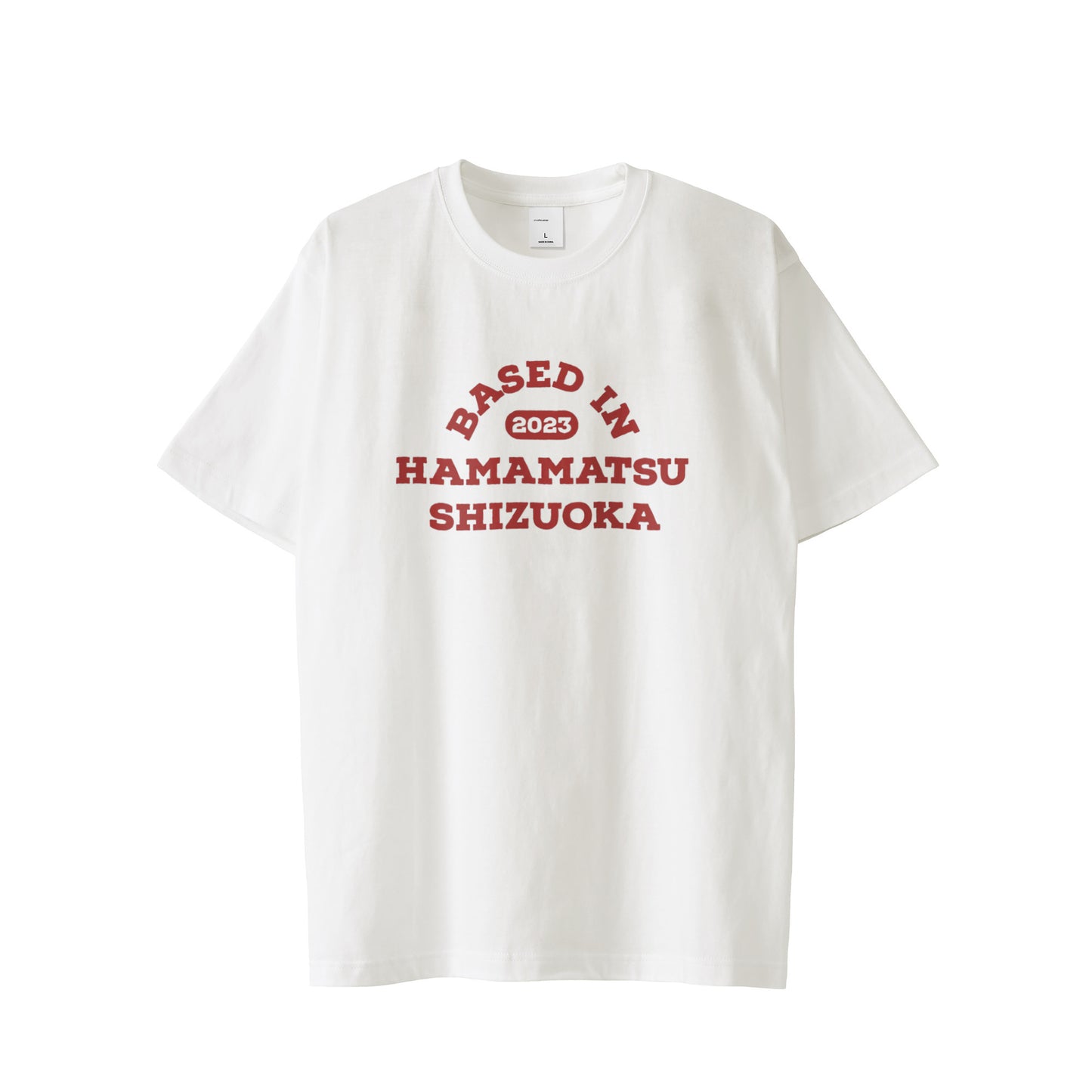 BASED IN HAMAMATSU SHIZUOKA Tシャツ 6.2oz white image