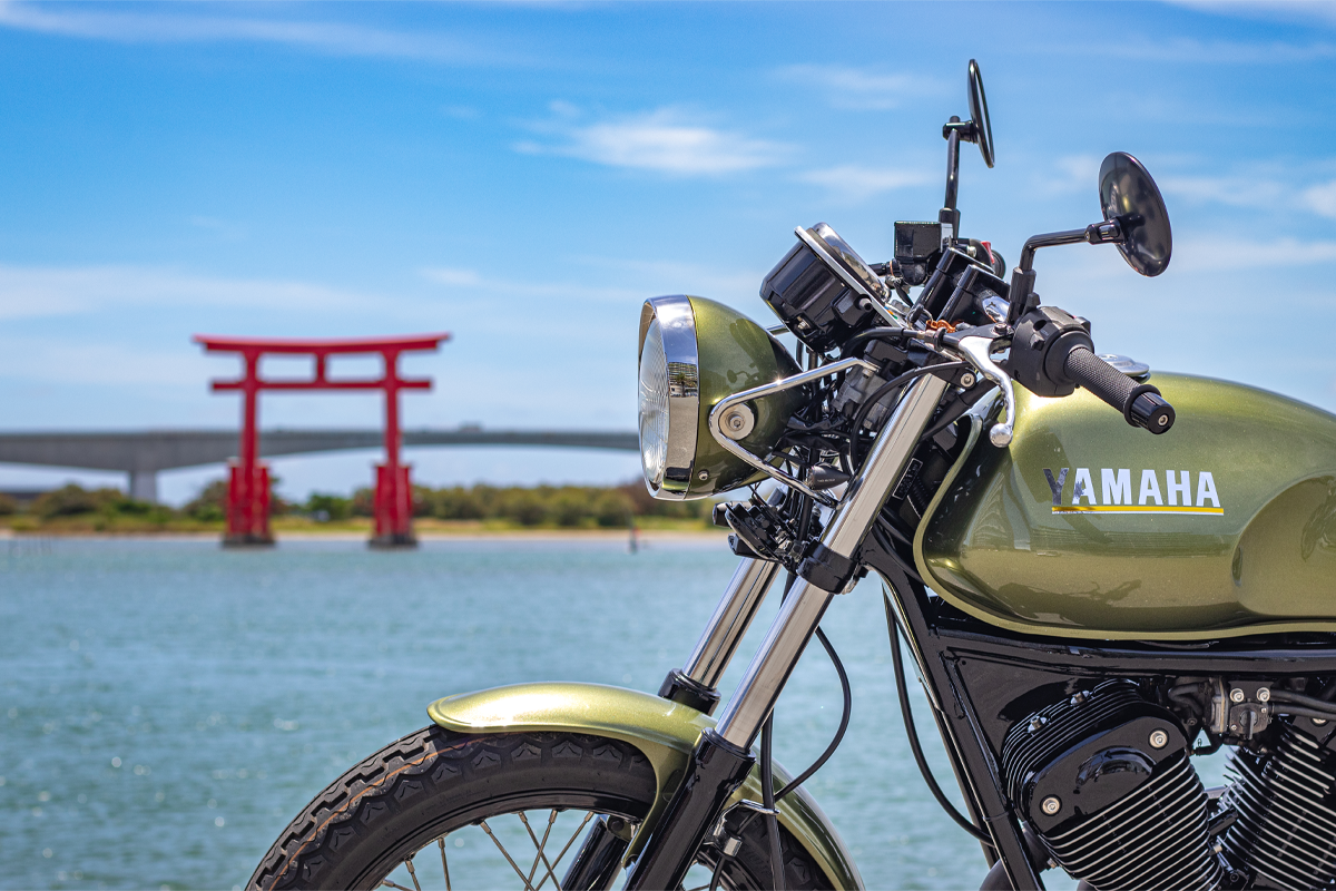 カワサキ (お話し中)バイク YAMAHA SRV250