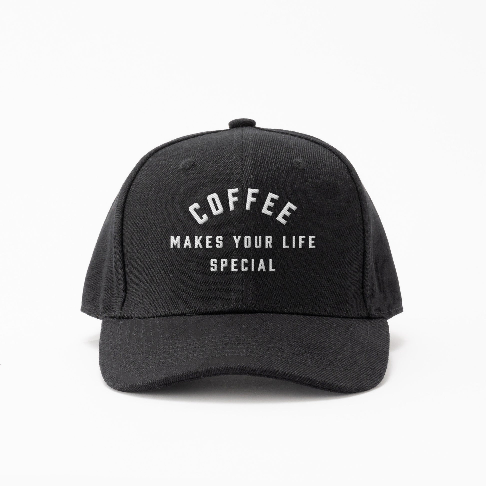 COFFEE MAKES YOUR LIFE SPECIAL キャップ black image