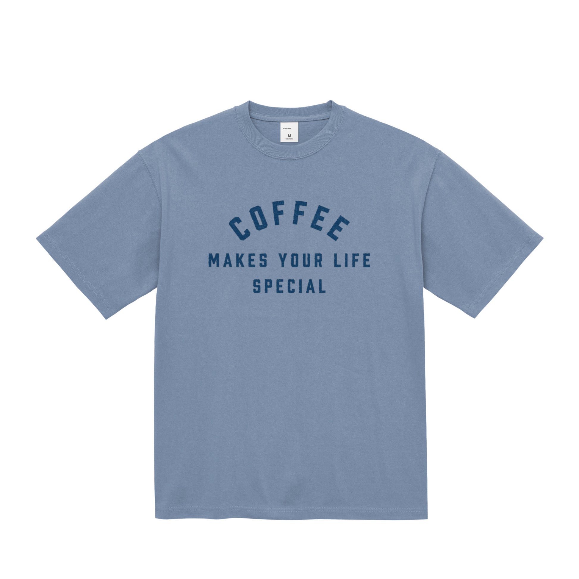 COFFEE MAKES YOUR LIFE SPECIAL マグナムウェイト ビッグシルエット Tシャツ 9.1oz acid-blue image