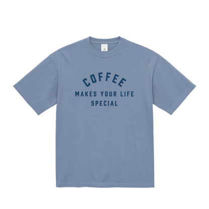 COFFEE MAKES YOUR LIFE SPECIAL マグナムウェイト ビッグシルエット Tシャツ 9.1oz acid-blue image