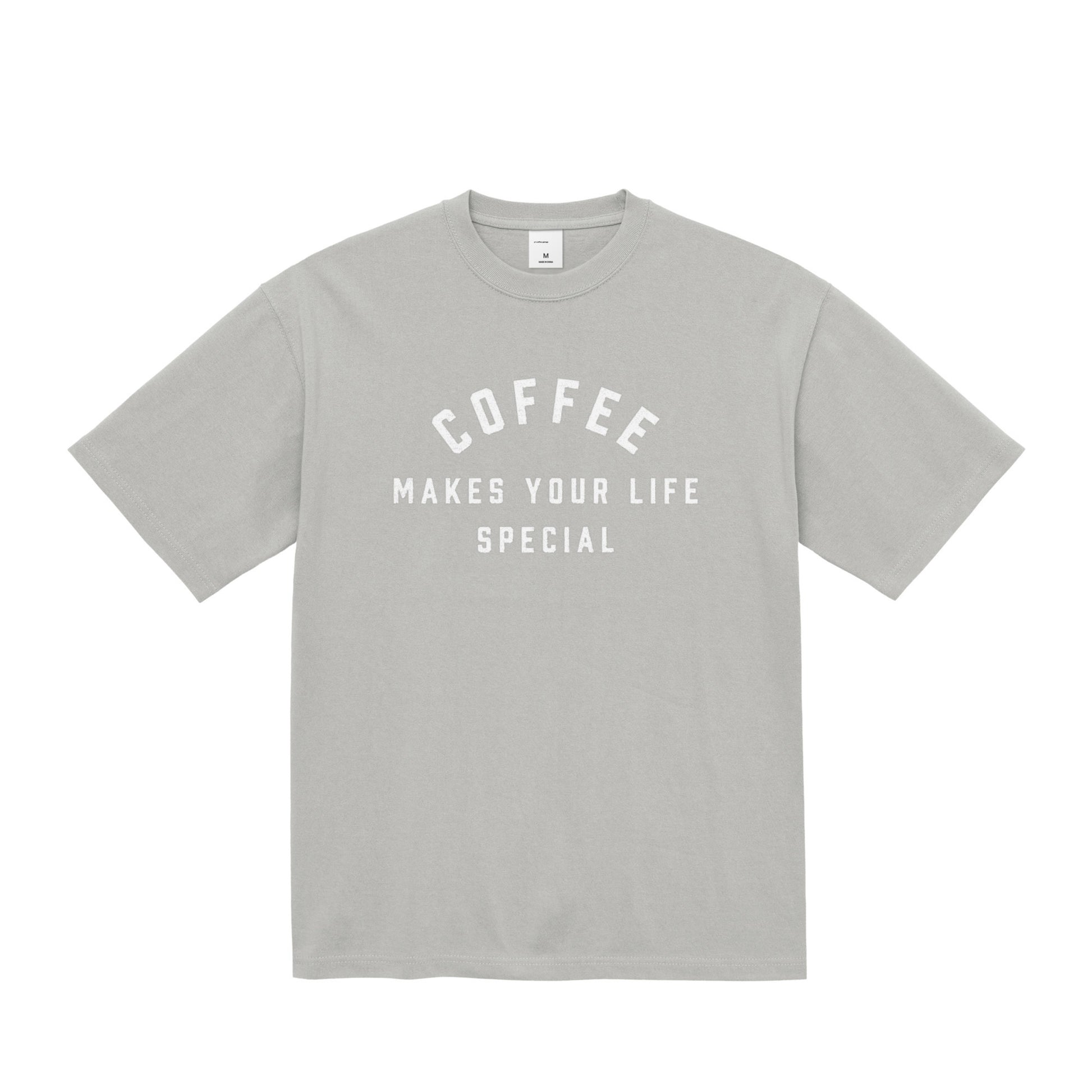 COFFEE MAKES YOUR LIFE SPECIAL マグナムウェイト ビッグシルエット Tシャツ 9.1oz frost-gray image
