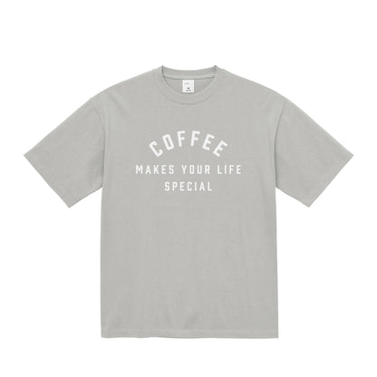 COFFEE MAKES YOUR LIFE SPECIAL マグナムウェイト ビッグシルエット Tシャツ 9.1oz frost-gray image