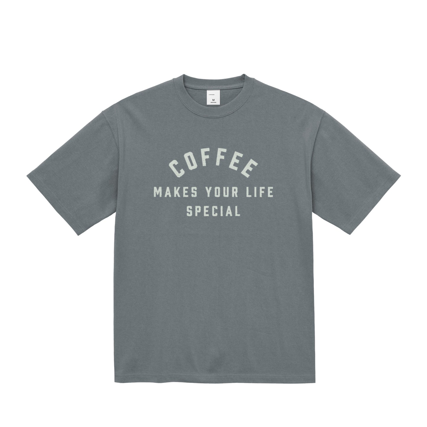 COFFEE MAKES YOUR LIFE SPECIAL マグナムウェイト ビッグシルエット Tシャツ 9.1oz stone-green image