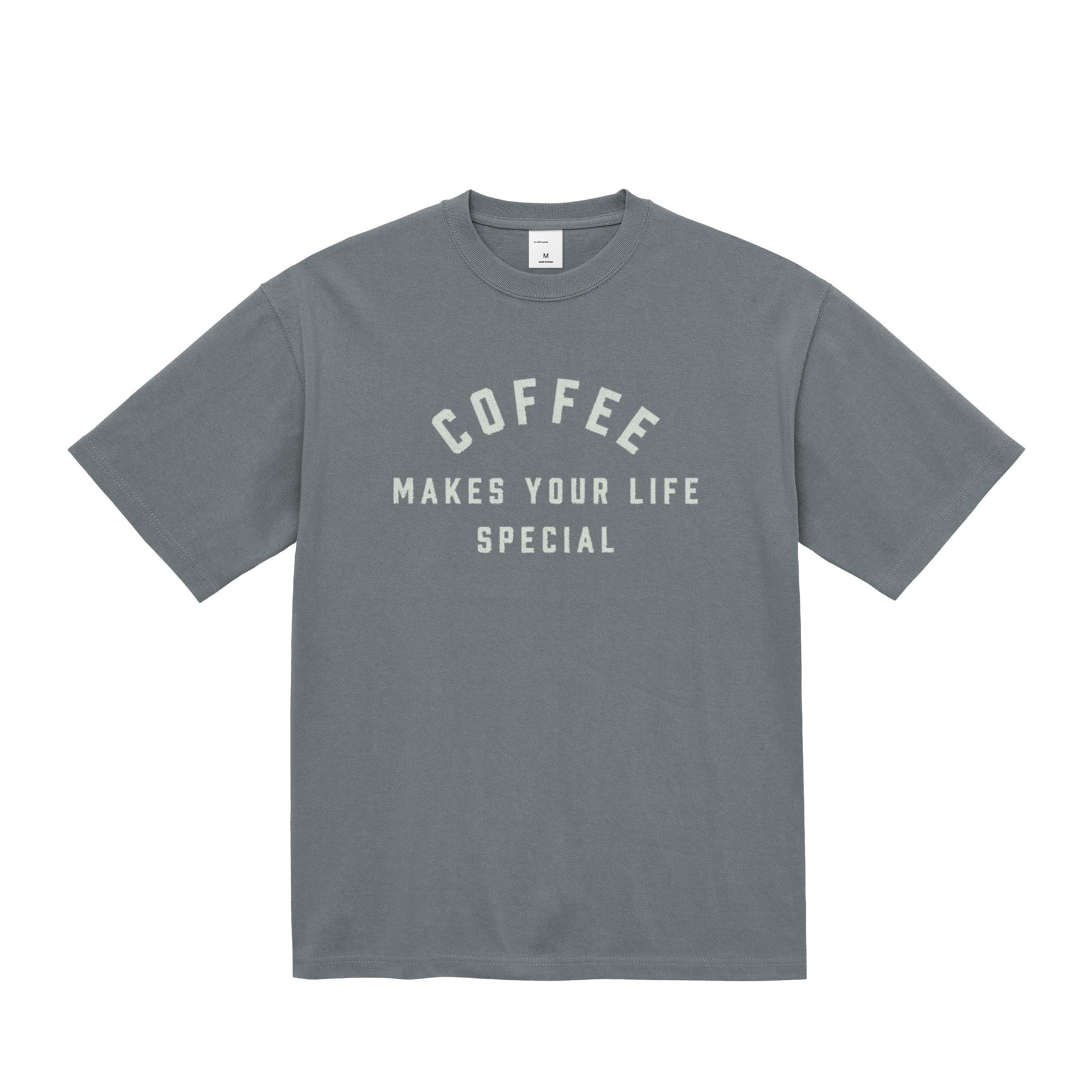 COFFEE MAKES YOUR LIFE SPECIAL マグナムウェイト ビッグシルエット Tシャツ 9.1oz stone-green image