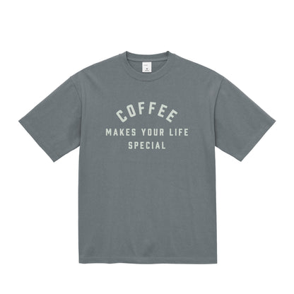 COFFEE MAKES YOUR LIFE SPECIAL マグナムウェイト ビッグシルエット Tシャツ 9.1oz stone-green image